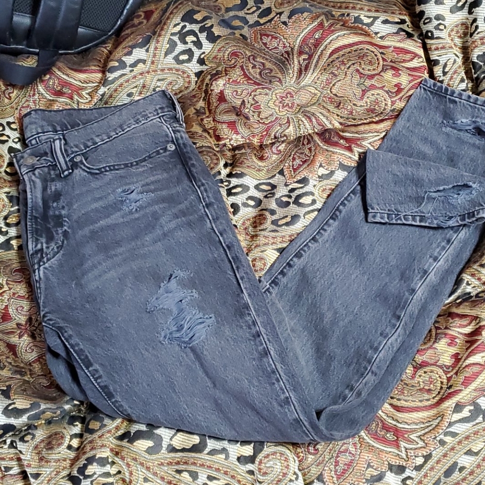 Abercrombie & fitch mens flex super skinny  jeans